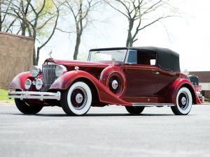 Packard Super Eight Convertible Victoria 1934 года